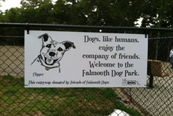 dog park in falmouth, near cape cod